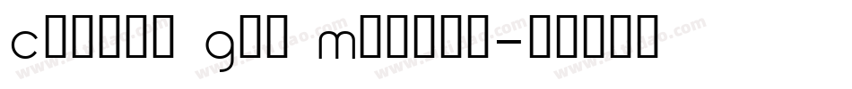 Coltan Gea Medium字体转换